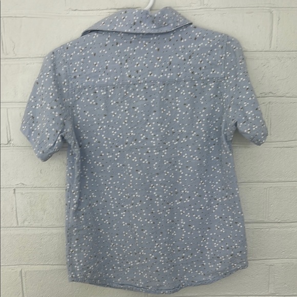 Me & Henry Blue Kids Shirt with White Stars, size 4T - Picture 4 of 4